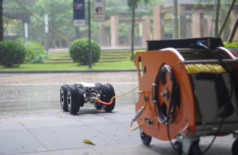 285回龙桥管道检测机器人